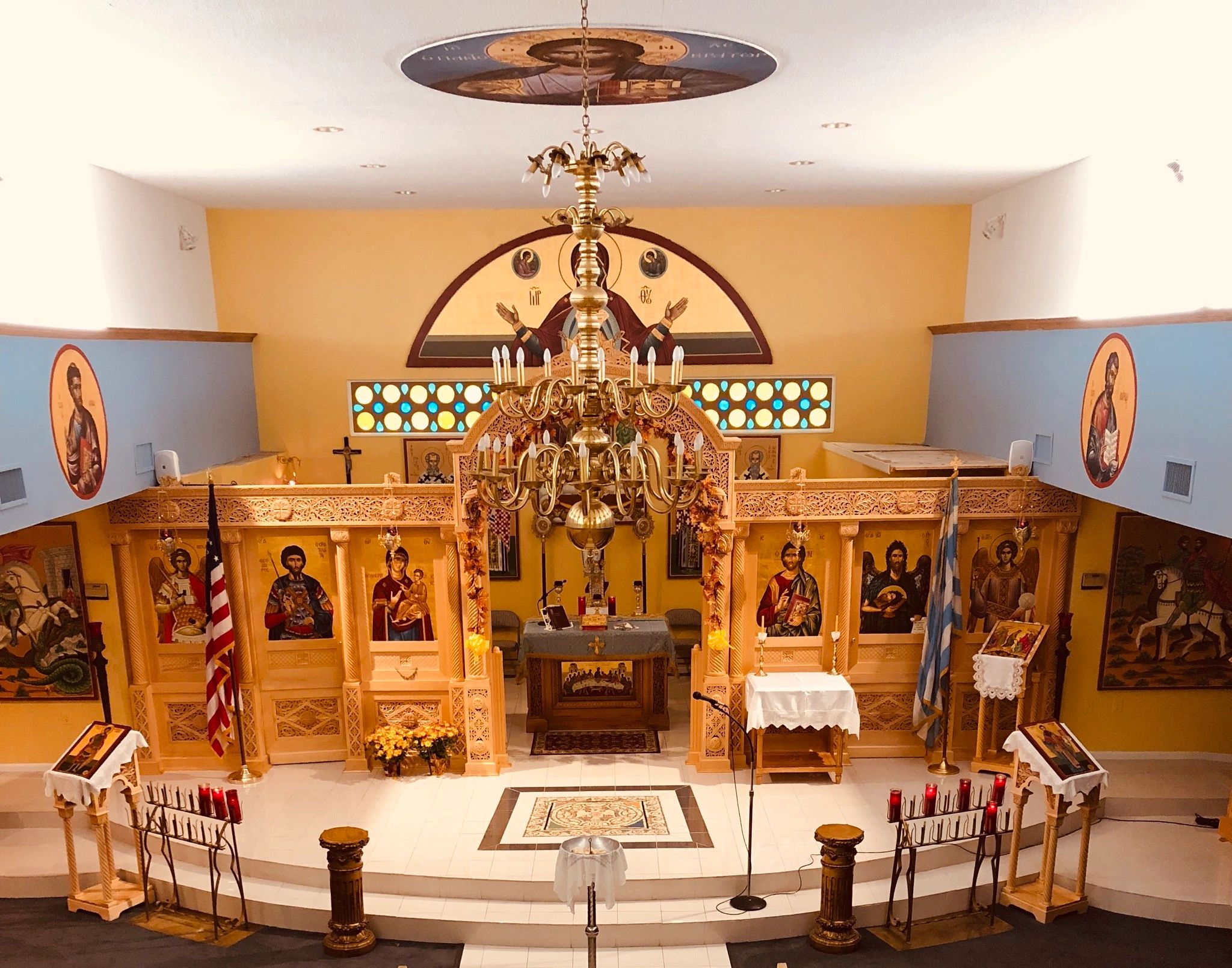 Patron saint St. Theodore Greek Orthodox Church