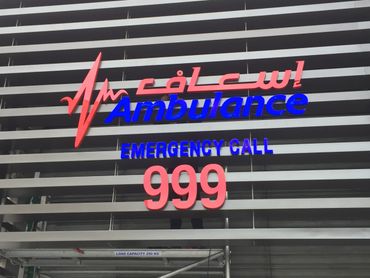 3D Led Front Light Sign board