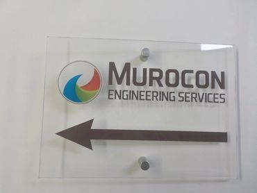Office Entrance Acrylic Sign