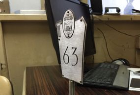 Masa İsimlik, Masa Numarası, Masa Numarası, Rezerve Yazısı