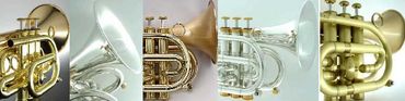 CarolBrass.com Pocket and Mini trumpets are available in many models and finishes