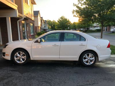 Wash and wax on a Ford Fusion