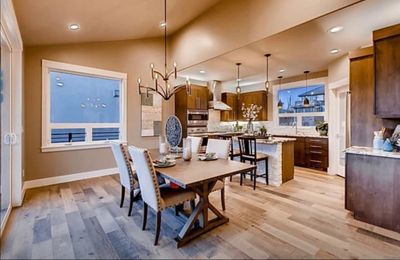 Elegant Dining Home Staging Denver Colorado Real Estate Staging