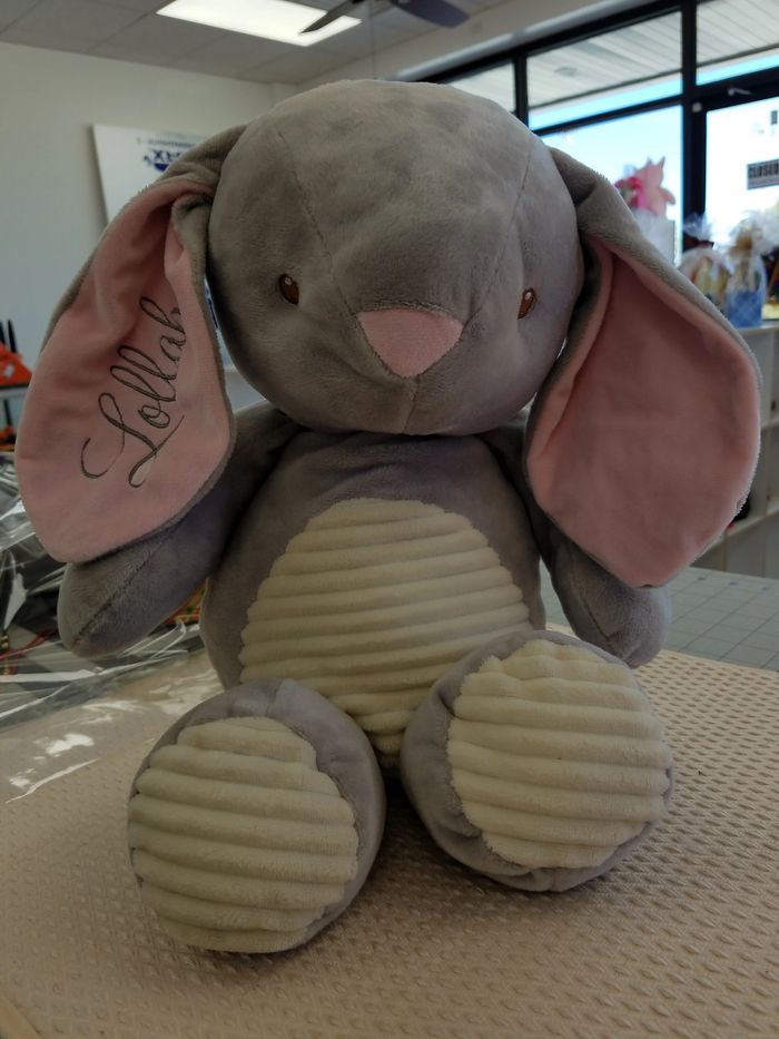 Easter is just around the corner. Bunnies are poping up all over! Have yours personalized here.