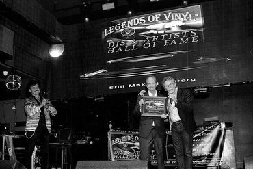 Induction into the Legends of Vinyl Hall of Fame