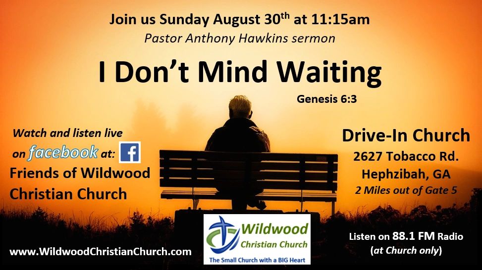 Pastor Anthony Hawkins Wildwood Christian Church
