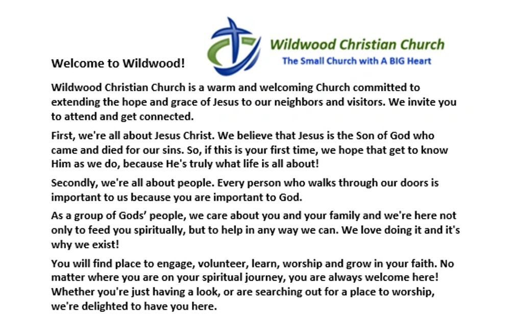 Wildwood Christian Church