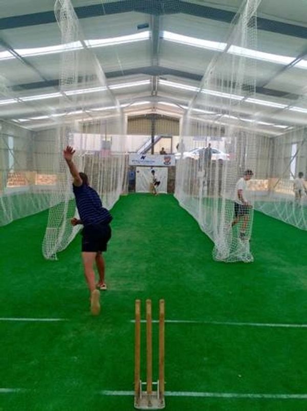 indoor cricket nets