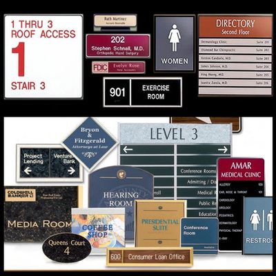 engraved  plastic signs