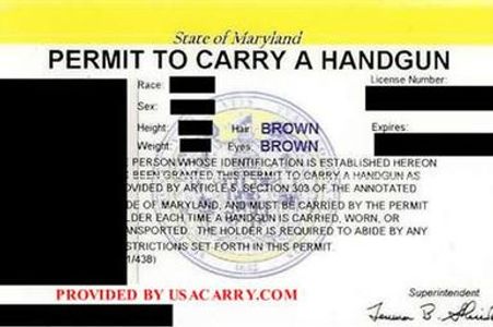 Maryland Wear and Carry Permit Training