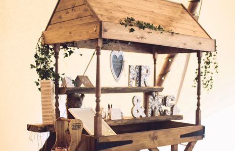 Rustic Wooden Cart Hire London