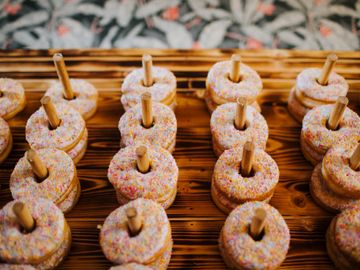 Hertfordshire Rustic Doughnut Wall Hire