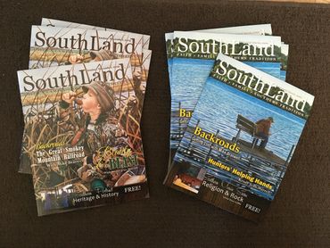 6th and 7th cover for Southland Magazine, free in convenience stores in and around Georgia.