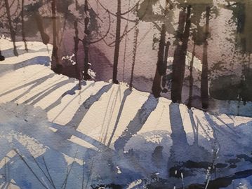 Award winning watercolours by one of Haliburton's most admired watercolourists - Gord Jones.