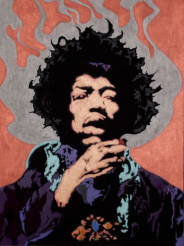 Jimmy Hendrix painting