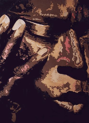 Miles Davis painting