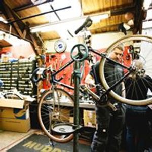 Threadgold Cycles repair and servicing workshop