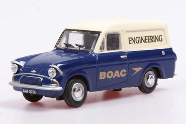 Ford Anglia Van BOAC Engineering Oxford Diecast ANG026