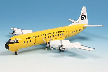 Lockheed L-188 Electra Braniff International N9703C Aeroclassics Western CA 9M1
