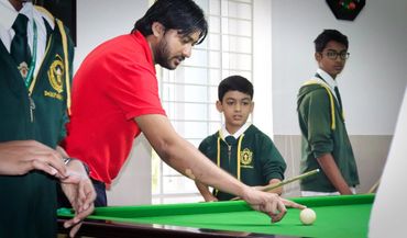 Snooker Coaching Session at DPS East, Bengaluru