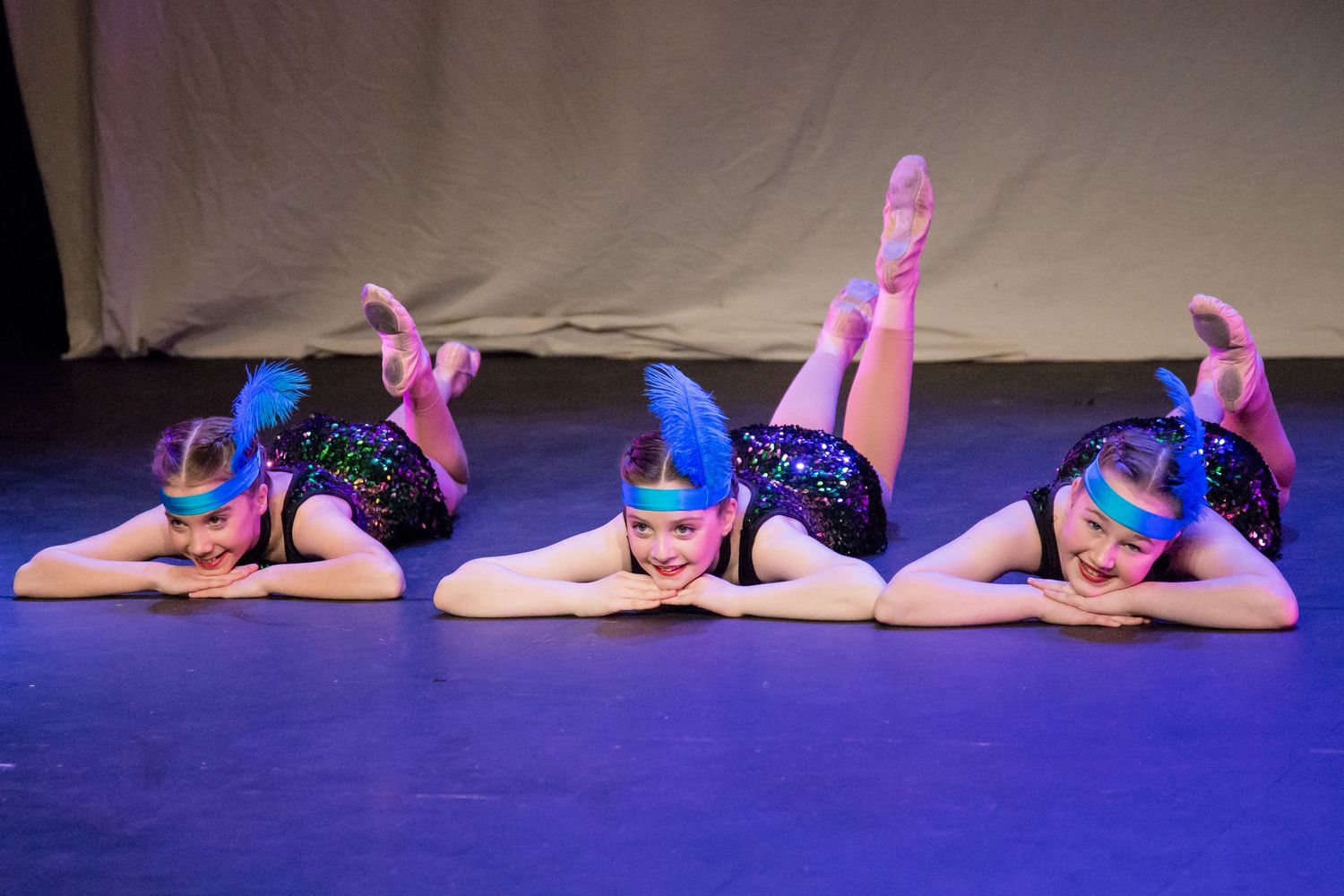 ROKH Dance School Ballet Class trio children Wotton - Under - Edge Performance