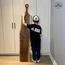 Toronto charity SickKids kids charcuterie boards live edge lumber Cutting boards walnut carpentry