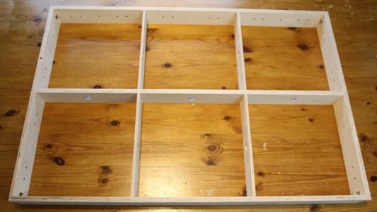 Model railway base board