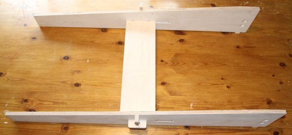 Model railway base board