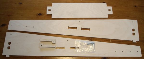 Model railway base board