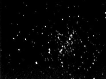 Located 1º west of Antares, it is 12.2 billion years old, one of the closest, smallest and sparest c