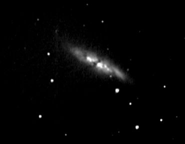 Multiple black holes, called Cigar, Starburst Galaxy, possible victim of a cosmic collision with M81
