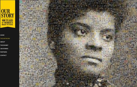 Ida B Wells for Our Story 100: Portraits of Change to commemorate the Women's Vote Centennial