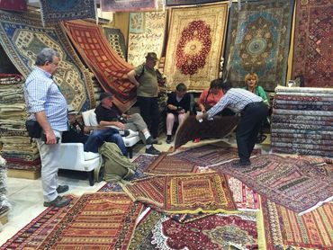 Shopping at Sheba Iranian Carpets stores