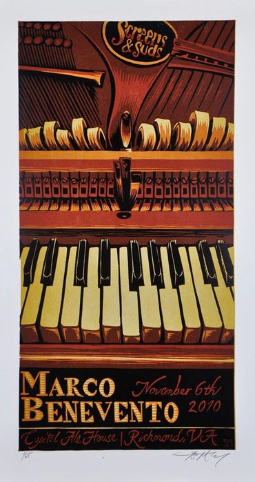 AJ Masthay Screens 'n' Suds - Art Hop Beer Print