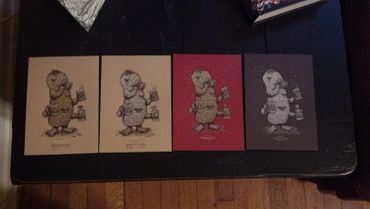 Marq Spusta "Morris" RVA Art Print Hop Beer Screens 'n' Suds