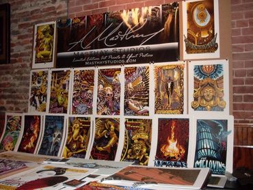 AJ Masthay Screens 'n' Suds - Art Hop Beer Print