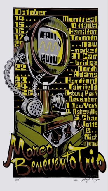 AJ Masthay Screens 'n' Suds - Art Hop Beer Print Marco Benevento