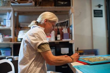 Jim Pollock Screens 'n' Suds - Art Hop Beer Print