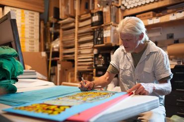 Jim Pollock Screens 'n' Suds - Art Hop Beer Print