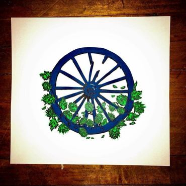 Marc Guertin Screens 'n' Suds - Art Hop Beer Print