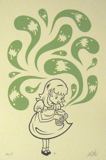 Andrew Stronge Screens 'n' Suds - Art Hop Beer Print