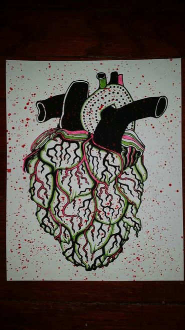 Gomez RVA Art Print Hop Beer