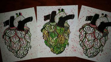 Gomez RVA Art Print Hop Beer