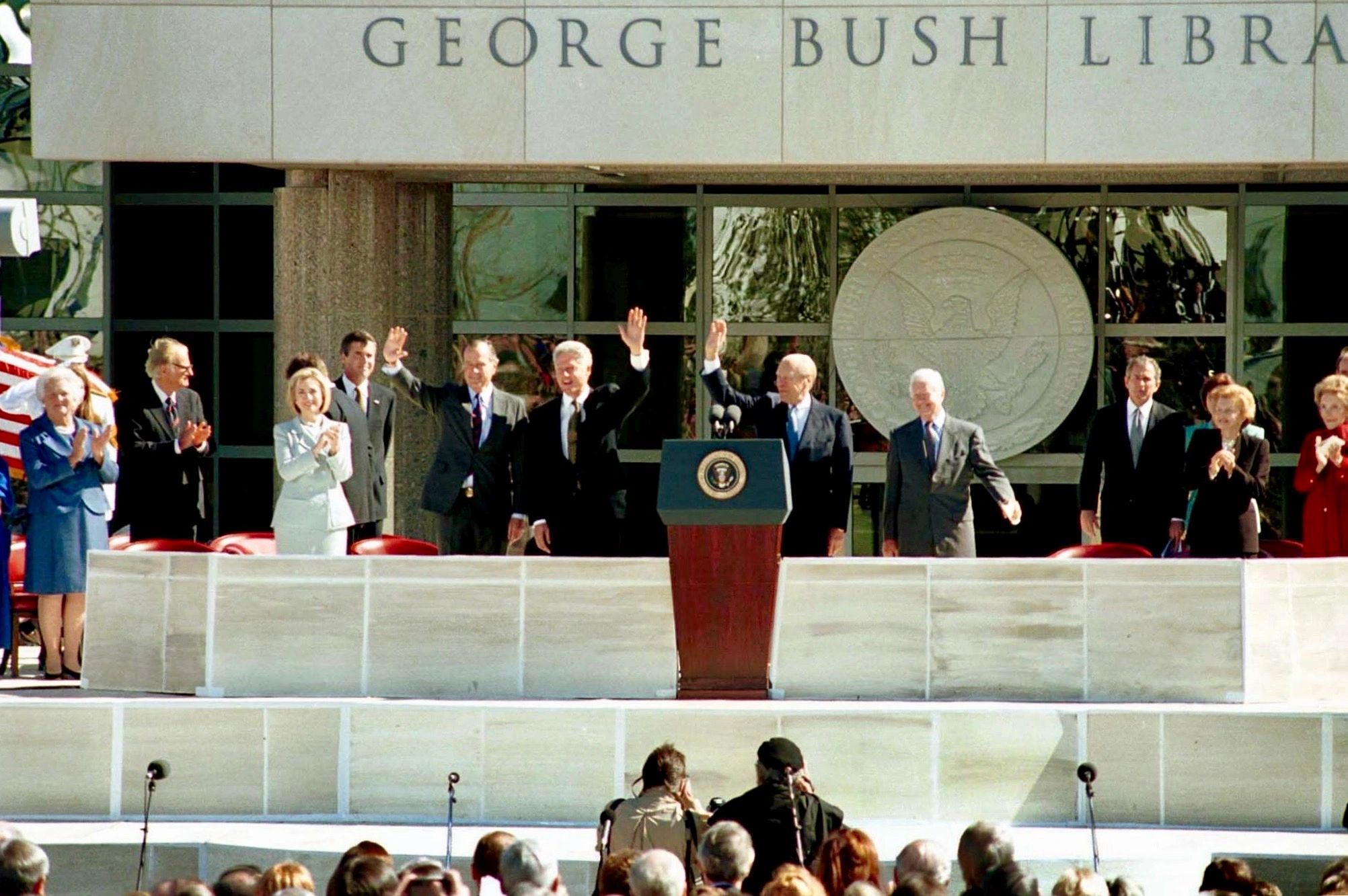 Farris Rookstool, III, George H. W. Bush Presidential Library, Photo by Michael Mulvey, DMN ©1997