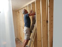 interior support wall