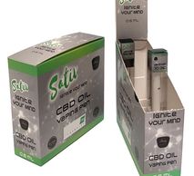 CBD oil packaging display box