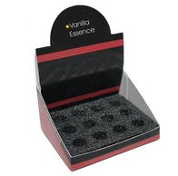 carton display box with foam insert