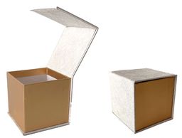 gold luxury gift box for high end gift and perfume box