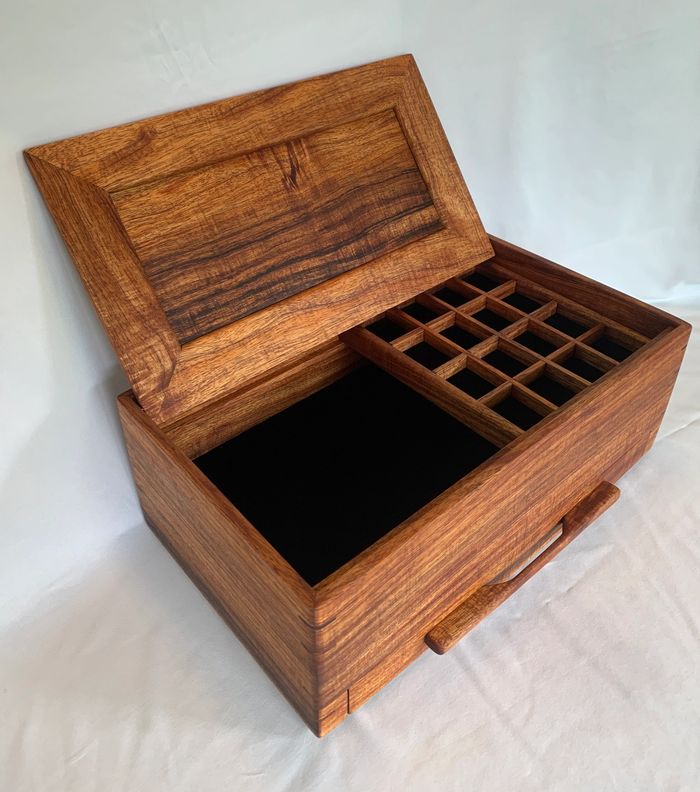 Kauai Curly Koa Jewelry Box