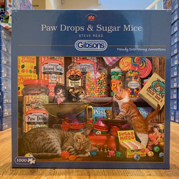 Paw Drops & Sugar Mice jigsaw puzzle - 1000pcs - £15